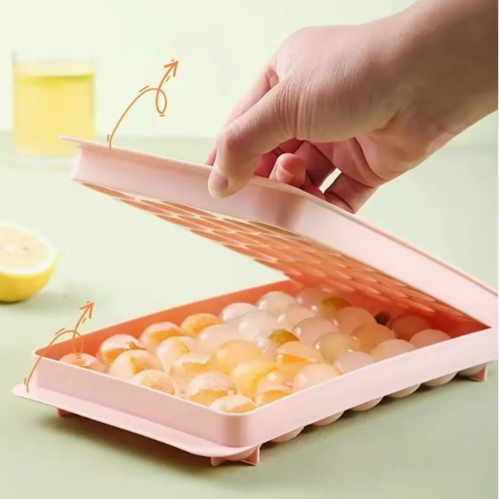 Ice Cube Tray - 33 Grids, Ice Ball Mold, Ball Shaped Ice Tray NEW